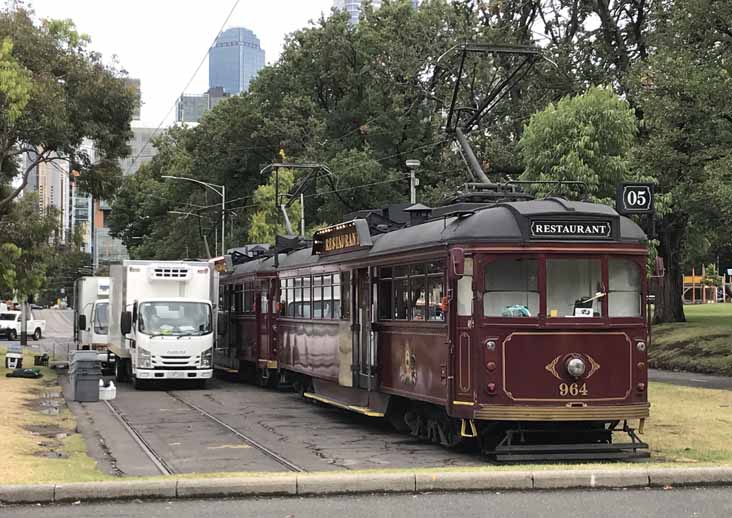 Yarra Trams Class W restaurant car 964